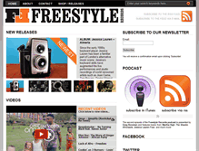 Tablet Screenshot of freestylerecords.co.uk